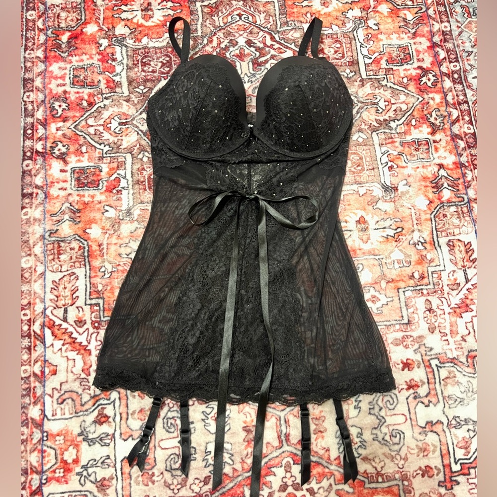 black corset